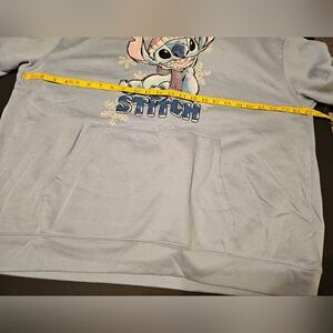 Disney Stitch Hoodie - Light Blue